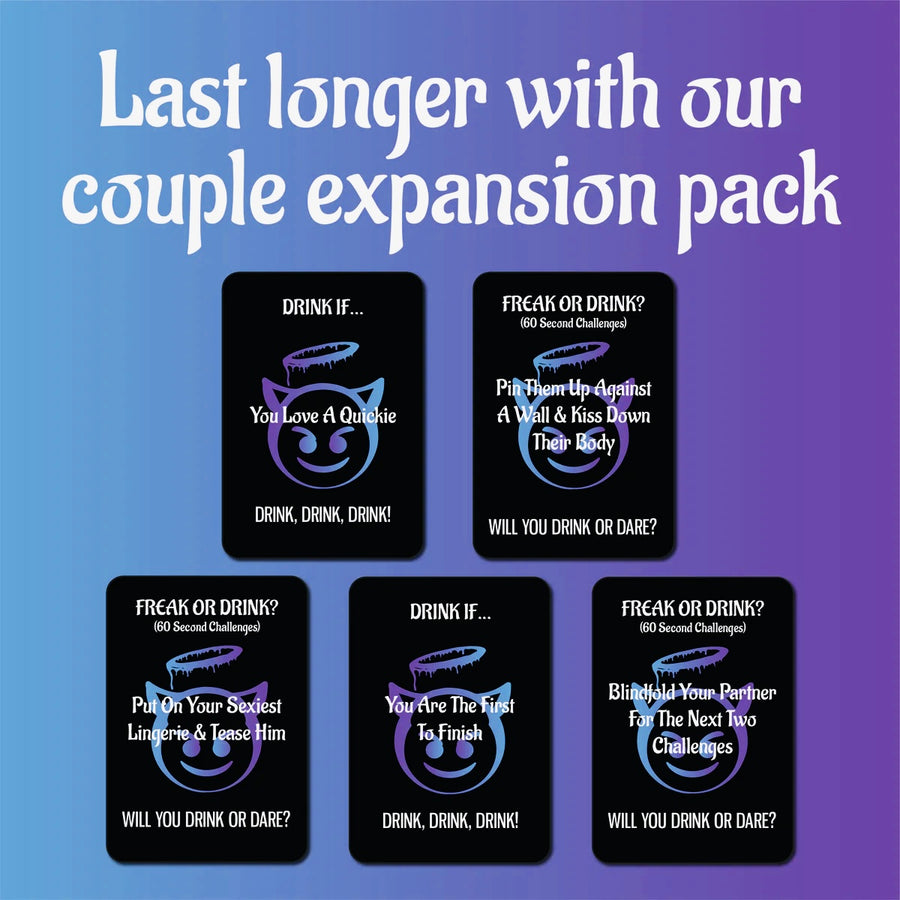 Le jeu de boisson pour couple le plus fou parfait pour les soirées en amoureux, les anniversaires et les anniversaires de mariage - Laissons-nous enivrer, devenir sauvages et fous! | Cadeaux de Le jeu de boisson pour couple le plus fou parfait pour les soirées en amoureux, les anniversaires et les anniversaires de mariage - Laissons-nous enivrer, devenir sauvages et fous! | Cadeaux de
